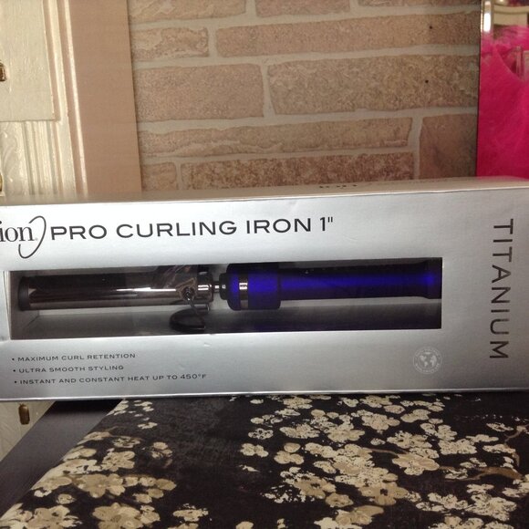 Ion Titanium Pro Curling Iron 1 Inch - Picture 2 of 7